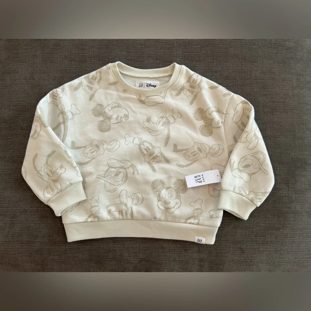 GAP Disney Sweat Jogger outfit Toddler Boy 3T Pluto Mickey NWT
